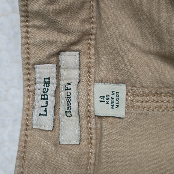 3367  LL Bean Women's 207 Vintage Jeans, High-Rise Wide-Leg Sz 14 NWT - Picture 7 of 11